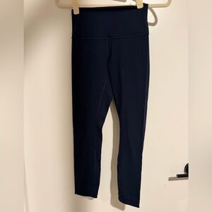 lululemon athletica Navy High-Rise Workout Leggings